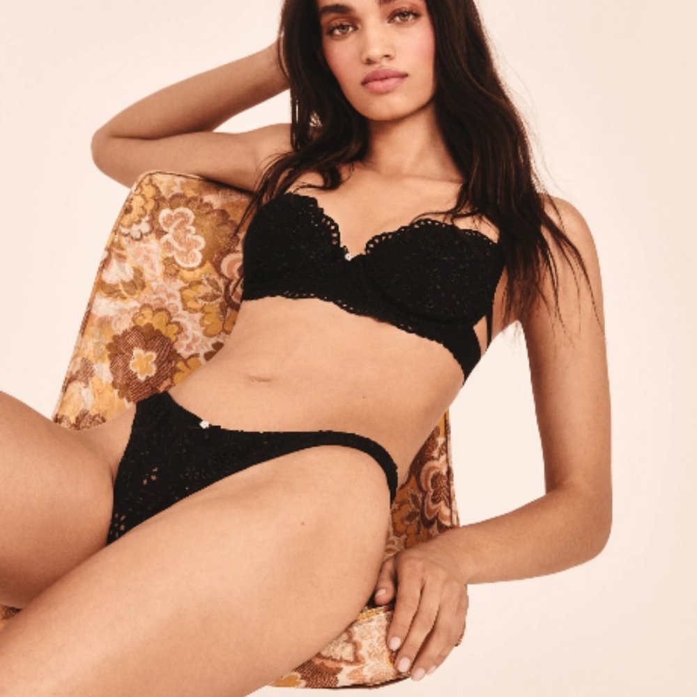 SOLD For Love & Lemons Sophie Eyelet Thong